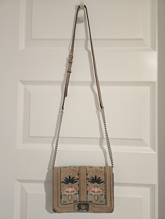 Rebecca Minkoff Handbags - Rebecca Minkoff 100% Leather Embroidered Crossbody Bag.Retails $275.